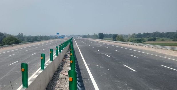 फोटो नंबर-10-सोनिक के पास निर्माणाधीन इंडस्ट्रियल कॉरिडोर। संवाद