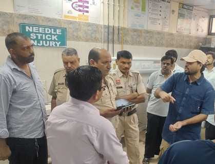 कैंट के नागरिक अस्पताल में एक्स-रे रूम के बाहर हुए हमले में चोटिल रेडियोग्राफर मोहित उपचाराधीन: