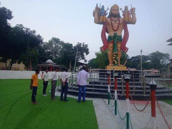 श्रवण धाम का मंदिर परिसर। श्रवण धाम का मंदिर परिसर।