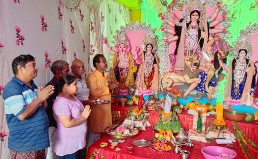 फोटो 27: शाहाबाद में श्रीसुंदरकांड का पाठ करते भगवा परिवार के सदस्य। संवाद फोटो 27: शाहाबाद में श्रीसुंदरकांड का पाठ करते भगवा परिवार के सदस्य। संवाद