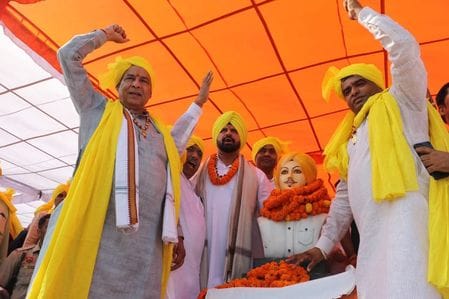 फोटो 32 : सोनीपत के गोहाना स्थित शहीद मदनलाल ढींगरा स्टेडियम में शहीद भगत सिंह जयंती पर आयोज