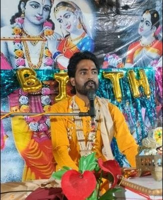 रुद्र बालाजी धाम पर मातारानी की पूजा करते भक्त। स्रोत: मंदिर कमेटी रुद्र बालाजी धाम पर मातारानी की पूजा करते भक्त। स्रोत: मंदिर कमेटी