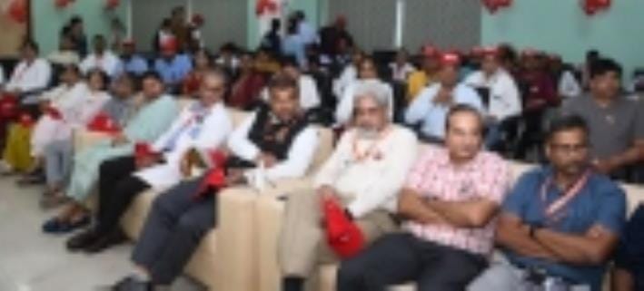 लोहिया आयुर्विज्ञान संस्थान में हृदय दिवस पर कार्यक्रम। लोहिया आयुर्विज्ञान संस्थान में हृदय दिवस पर कार्यक्रम।