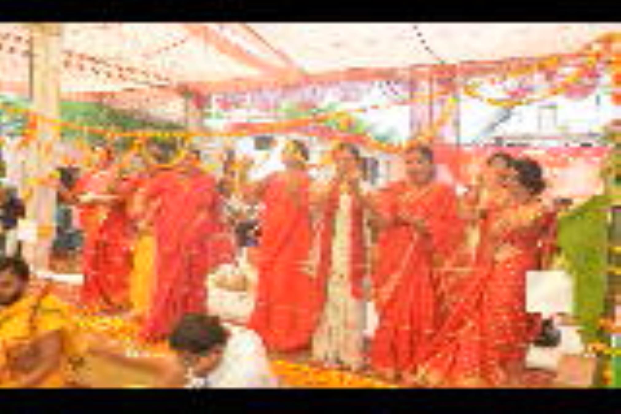 गोमतीनगर के विराजखंड में आर्ट ऑफ लिविंग की ओर से चल रहे तीन दिवसीय नवरात्र महोत्सव का मंगलवार क