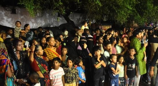 अयोध्या सा दृश्य... लक्ष्मण नगरी के भ्रमण पर निकले श्रीराम अयोध्या सा दृश्य... लक्ष्मण नगरी के भ्रमण पर निकले श्रीराम