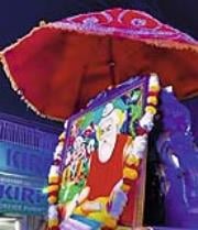 महर्षि वाल्मीकि के जयकारों से गूंजी नगरी