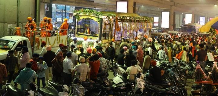 राजधानी पहुंची धर्म, त्याग और शाैर्य की जागृति यात्रा राजधानी पहुंची धर्म, त्याग और शाैर्य की जागृति यात्रा