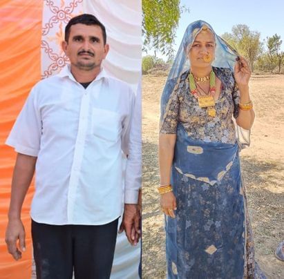 जालोर जिले के सांचौर में दिल दहलाने वाली घटना, पति ने हथौड़े से पत्नी की हत्या कर टांके में कूद