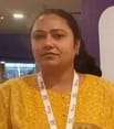 बिजनौर की डॉ. अंकिता राजपूत द्वारा पेबल्स आर्ट से तैयार पत्थरों की मूर्ति। संवाद