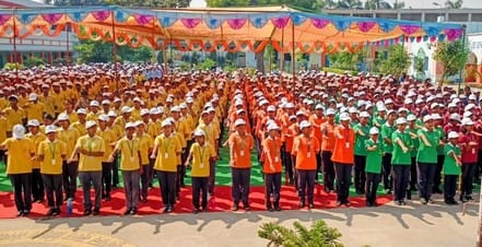 ए एस इंटर कालेज में मानक कार्निवल एवं क्वालिटी वॉक कार्यक्रम में शपथ लेते हुए। (स्त्रोत कालेज) ए एस इंटर कालेज में मानक कार्निवल एवं क्वालिटी वॉक कार्यक्रम में शपथ लेते हुए। (स्त्रोत कालेज)