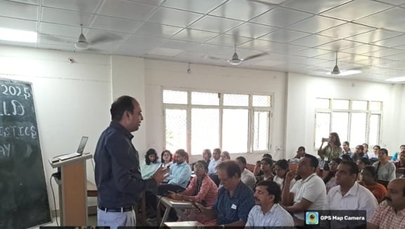 कुरुक्षेत्र। प्रतिभागियों को संबोधित करते डॉ. जितेंद्र कुमार। विज्ञप्ति