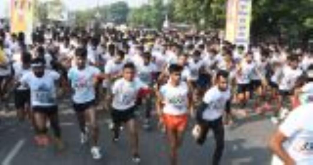 ‘नशा मुक्त फुल मैराथन फॉर विकसित भारत’ के लिए दौड़े युवा