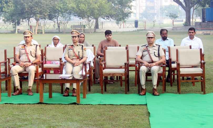 पुलिस लाईन में मनाया गया पुलिस शहीदी दिवस,