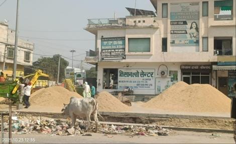सिरसा। मंडी में कपास - नरमा बेचने के लिए आए किसान।  संवाद