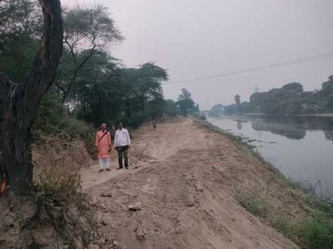 छठ पूजा के लिए एनएफएल के पास की जा रही तैयारी। संवाद