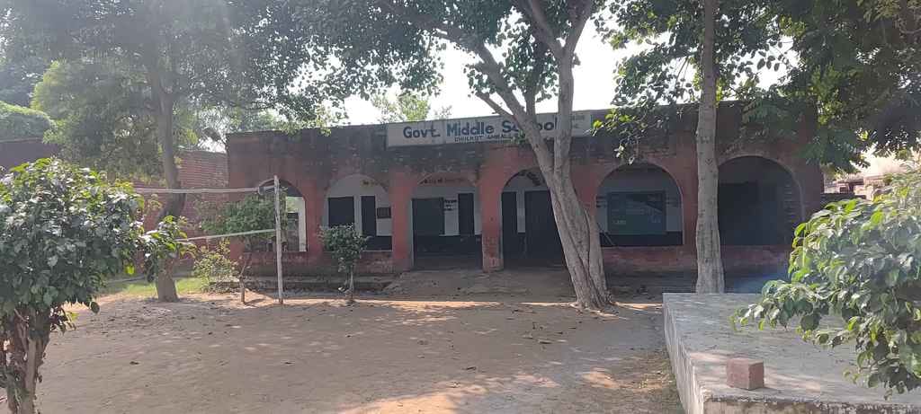 धूलकोट गांव में शनिवार को सर्च अभियान चलाते हुए वन्य जीव प्राणी विभाग टीम व ग्रामीण। संवाद