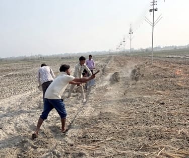 बिजनौर में विदुर कुटी के सामने गंगा स्नान मेले में बसने लगा तंबुओं का शहर। संवाद