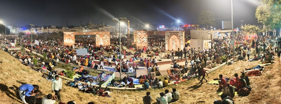 50-सरयू तट का विहंगम दृश्य