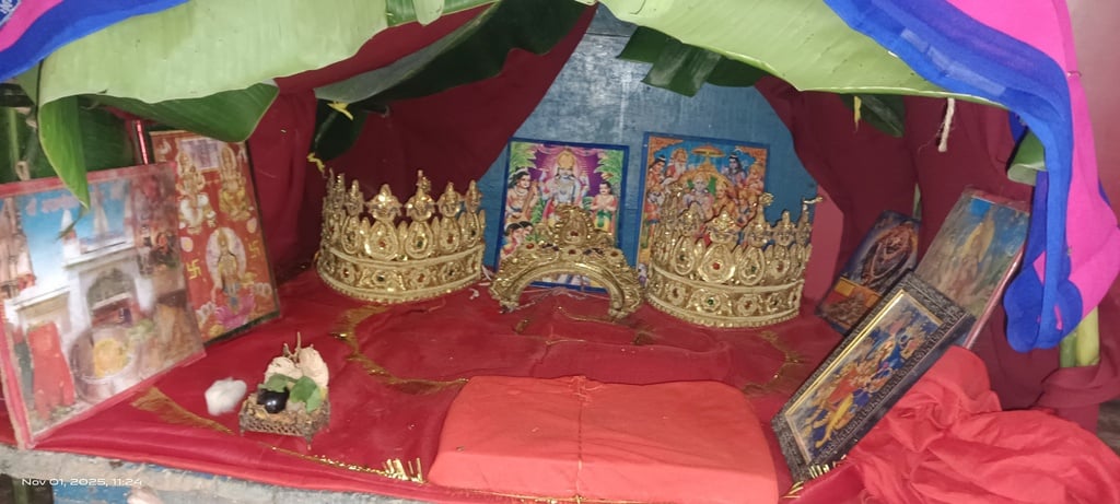 घोसी ब्लाक अंतर्गत ग्राम सभा पवनी के राम भवन में एकादशी के पर्व पर हुआ पूुजन अर्चन। घोसी ब्लाक अंतर्गत ग्राम सभा पवनी के राम भवन में एकादशी के पर्व पर हुआ पूुजन अर्चन।