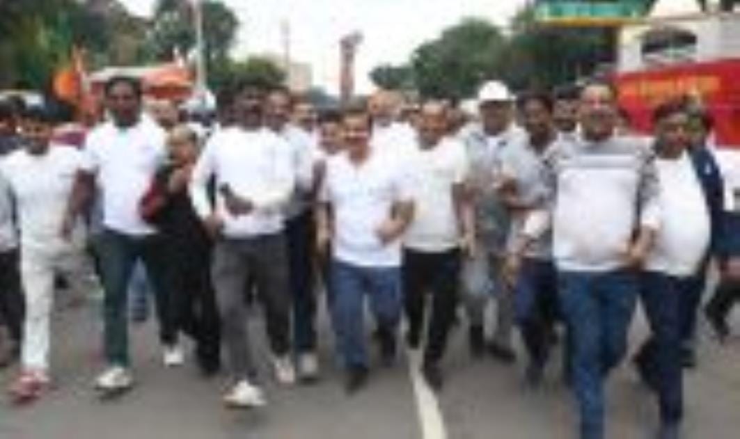 लौहपुरुष सरदार वल्लभभाई पटेल की जयंती और राष्ट्रीय एकता दिवस के अवसर प रएकता दौड़ का आयोजन हुआ।