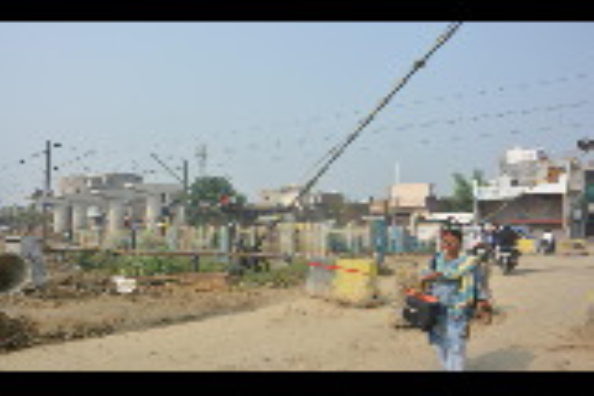 पारा-जलालपुर फ्लाईओवर। पारा-जलालपुर फ्लाईओवर।