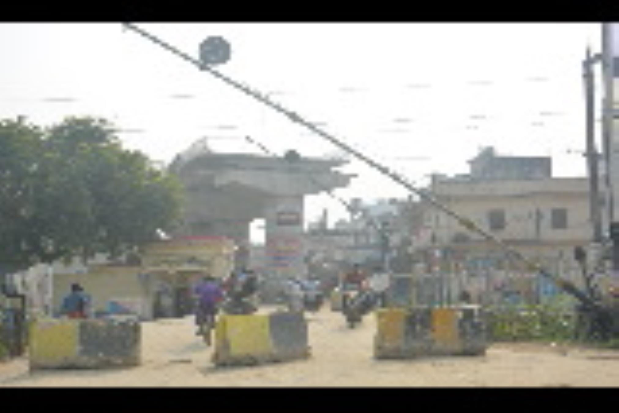 पारा-जलालपुर फ्लाईओवर। पारा-जलालपुर फ्लाईओवर।