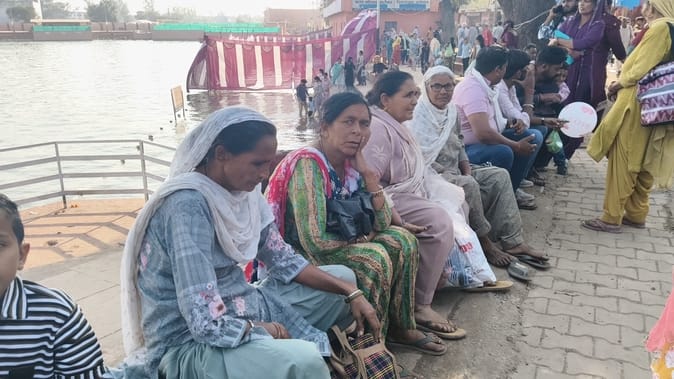 कपालमोचन मेले में पहुंचते श्रद्धालु। संवाद कपालमोचन मेले में पहुंचते श्रद्धालु। संवाद