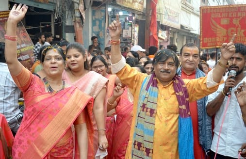 शामली में निकली खाटूश्याम की शोभा यात्रा । संवाद शामली में निकली खाटूश्याम की शोभा यात्रा । संवाद