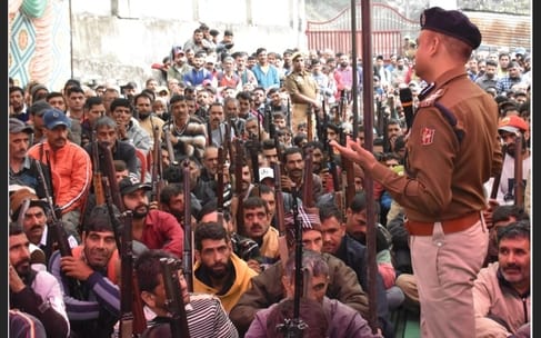 पुलिस स्टेशन रामसू में आयोजित वीडीजी  सदस्यों की इंटरएक्शन सेशन, करीब 800 वीडीजी सदस्यों ने उत्