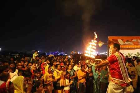 ककोड़ा मेला का विहगम दृश्य। जागरूक पाठक