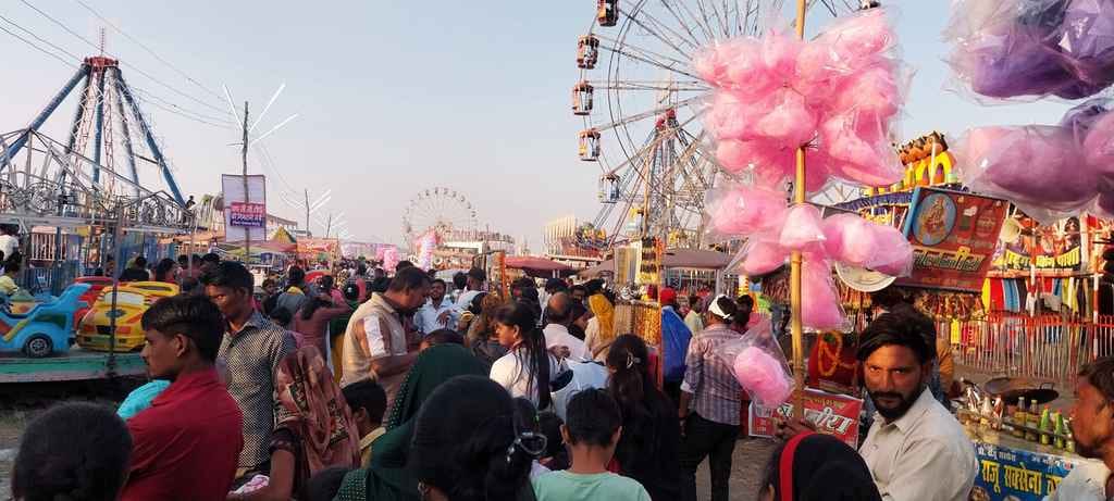 ककोड़ा मेला का विहगम दृश्य। जागरूक पाठक