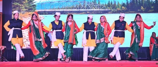 बीरबल साहनी मार्ग पर पं. गोविन्द बल्लभ पंत पर्वतीय सांस्कृतिक उपवन में चल रहे उत्तराखंड महोत्सव