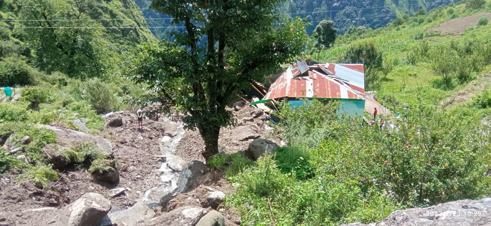 सैंज घाटी के हाईस्कूल पाशी का अपना भवन नहीं बना है। ऐसे में छात्र वन विभाग के भवन में क्लास लगा