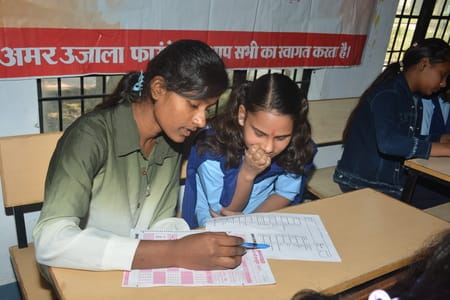 लखनऊ में मोहान रोड स्थित राजकीय दृष्टिबाधित बालिका इंटर कॉलेज परिसर में छात्राओं ने सफलतापूर्वक लखनऊ में मोहान रोड स्थित राजकीय दृष्टिबाधित बालिका इंटर कॉलेज परिसर में छात्राओं ने सफलतापूर्वक