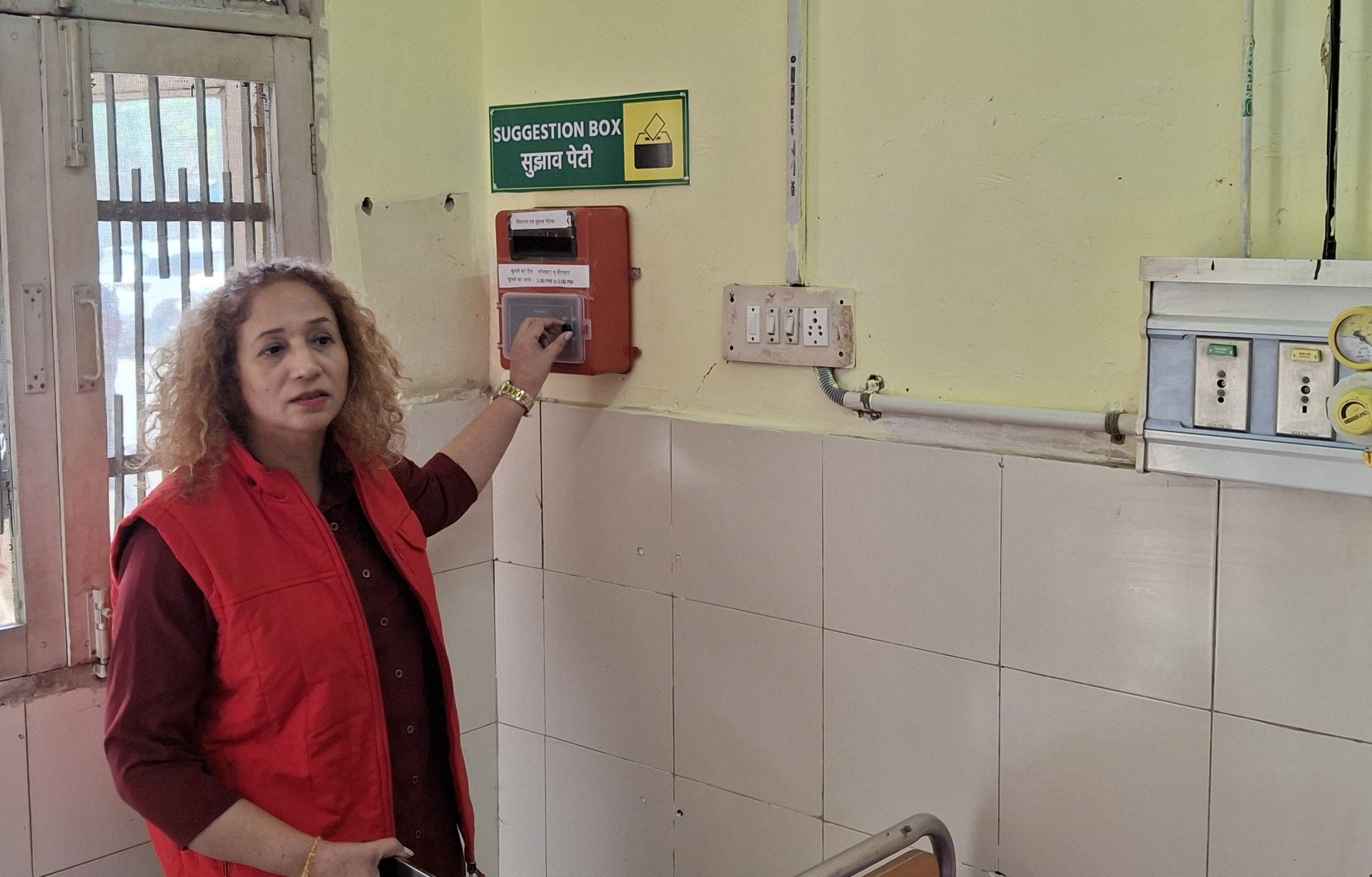 -फोटो 53 : नागरिक अस्पताल में निरीक्षण के लिए पहुंची एनक्यूएएस की टीम। संवाद