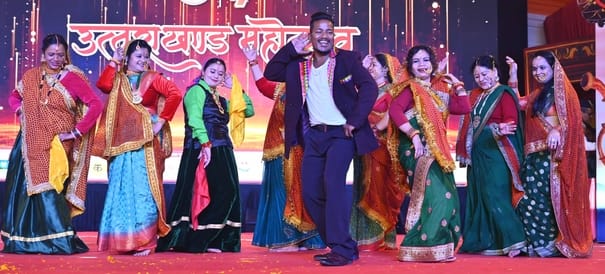 उत्तराखंड महोत्सव में कलाकारों की शानदार प्रस्तुतियों ने दर्शकों को किया मंत्रमुग्ध। -संवाद