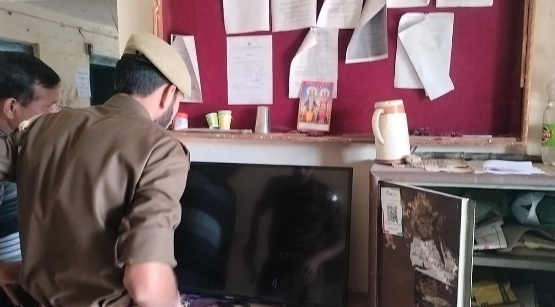 विजयपुर बीडीओ दफ्तर में हुई चोरी