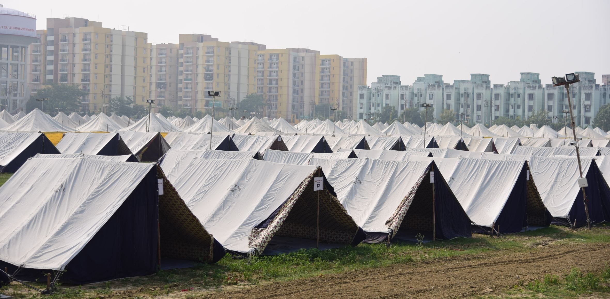  डिफेंस एक्सपो ग्राउंड में 19वें भारत स्काउट एंड गाइड के राष्ट्रीय सम्मेलन (जंबूरी) की तैयारियो