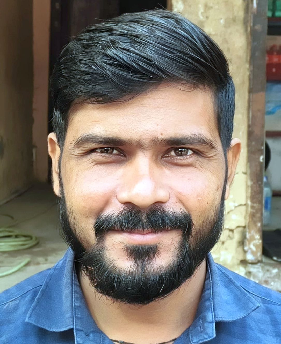 करारी  चौराहे में बीच सड़क पर आड़ा-तिरछा खड़े ई-रिक्शा।   संवाद
