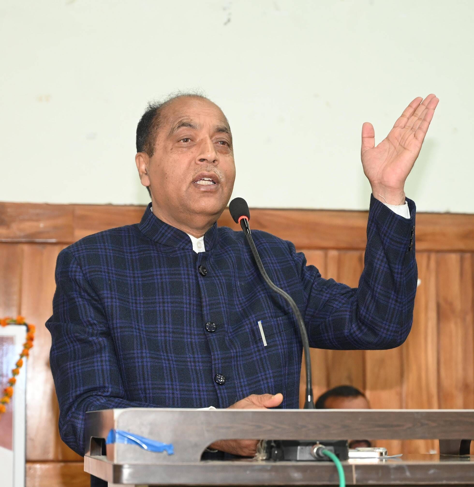 थुनाग में पदाधिकारियों की परिचय बैठक में मौजूद नेता प्रतिपक्ष जयराम ठाकुर । स्त्रोत- संगठन थुनाग में पदाधिकारियों की परिचय बैठक में मौजूद नेता प्रतिपक्ष जयराम ठाकुर । स्त्रोत- संगठन