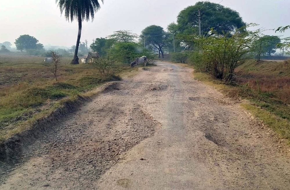 फोटो 21 एमएएचपी 10 परिचय-शिवहार-कमलखेड़ा मार्ग की उखड़ी सड़क। संवाद फोटो 21 एमएएचपी 10 परिचय-शिवहार-कमलखेड़ा मार्ग की उखड़ी सड़क। संवाद