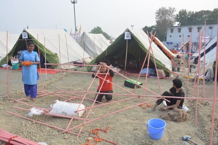  वृंदावन योजना स्थित डिफेंस एक्सपो ग्राउंड में रविवार से सात दिवसीय 19वीं राष्ट्रीय जंबूरी की श