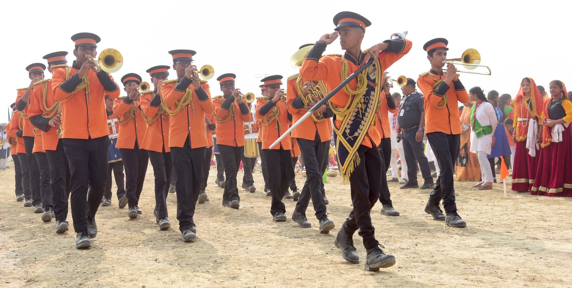 वृंदावन स्थित डिफेंस एक्सपो ग्राउंड में रविवार से शुरू हुए 19वें भारत स्काउट्स एंड गाइड्स के सा वृंदावन स्थित डिफेंस एक्सपो ग्राउंड में रविवार से शुरू हुए 19वें भारत स्काउट्स एंड गाइड्स के सा