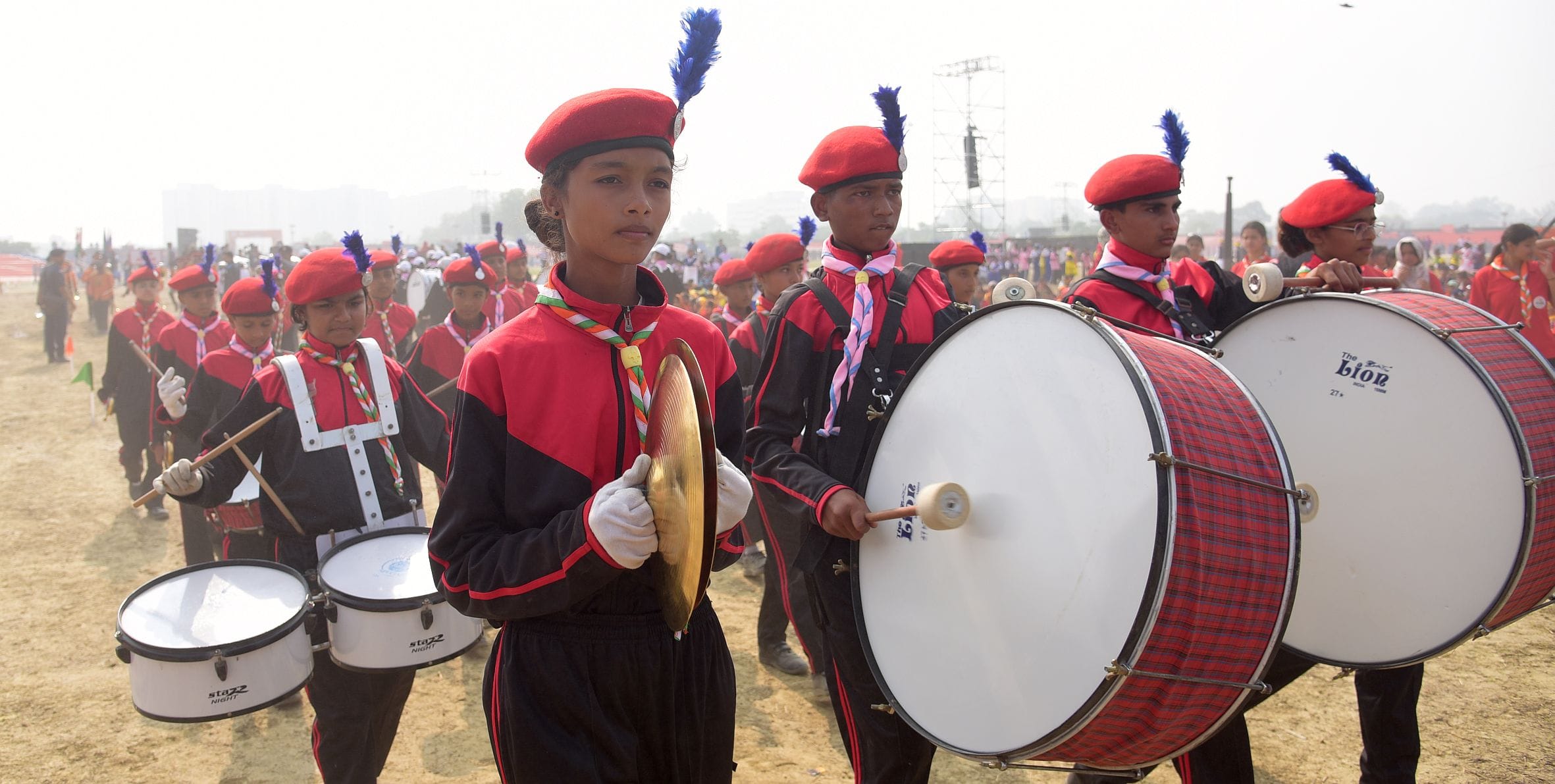 वृंदावन स्थित डिफेंस एक्सपो ग्राउंड में रविवार से शुरू हुए 19वें भारत स्काउट्स एंड गाइड्स के सा वृंदावन स्थित डिफेंस एक्सपो ग्राउंड में रविवार से शुरू हुए 19वें भारत स्काउट्स एंड गाइड्स के सा