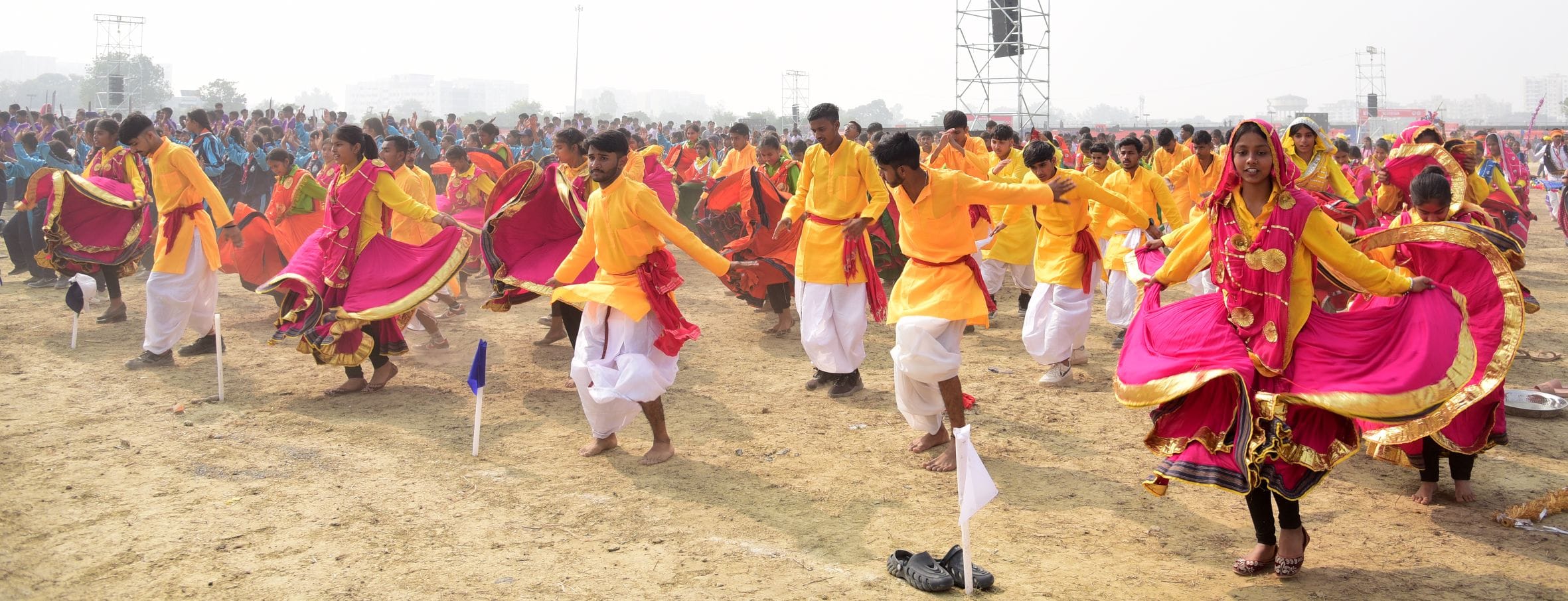 वृंदावन स्थित डिफेंस एक्सपो ग्राउंड में रविवार से शुरू हुए 19वें भारत स्काउट्स एंड गाइड्स के सा वृंदावन स्थित डिफेंस एक्सपो ग्राउंड में रविवार से शुरू हुए 19वें भारत स्काउट्स एंड गाइड्स के सा