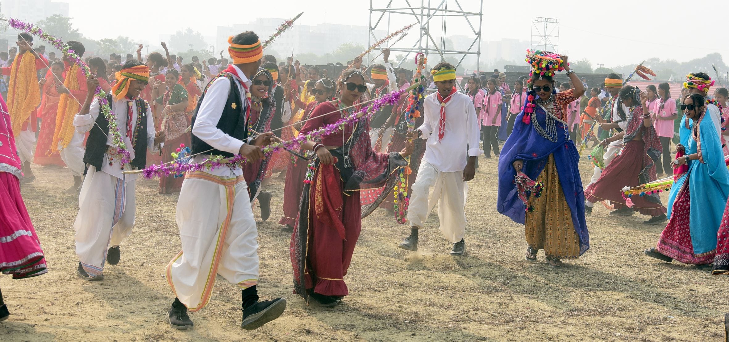 वृंदावन स्थित डिफेंस एक्सपो ग्राउंड में रविवार से शुरू हुए 19वें भारत स्काउट्स एंड गाइड्स के सा वृंदावन स्थित डिफेंस एक्सपो ग्राउंड में रविवार से शुरू हुए 19वें भारत स्काउट्स एंड गाइड्स के सा