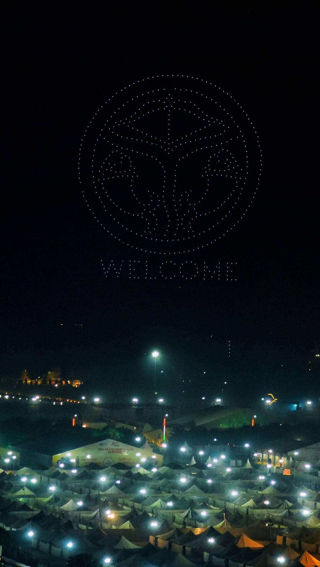 वृंदावन स्थित डिफेंस एक्सपो ग्राउंड में 19वें भारत स्काउट्स एंड गाइड्स के वार्षिक सम्मेलन जंबूर