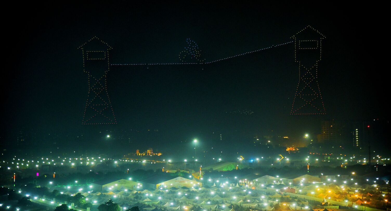 वृंदावन स्थित डिफेंस एक्सपो ग्राउंड में 19वें भारत स्काउट्स एंड गाइड्स के वार्षिक सम्मेलन जंबूर