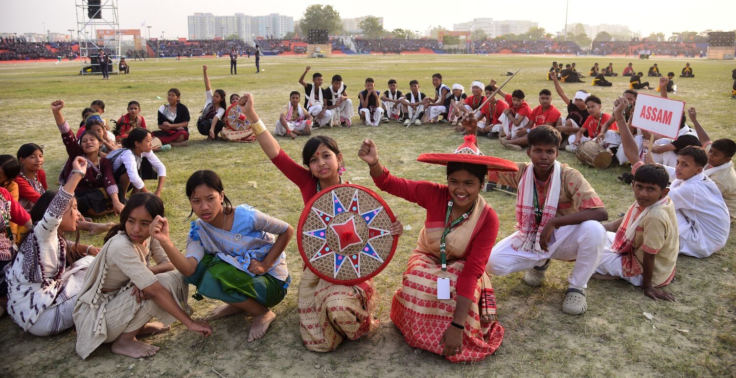 वृंदावन स्थित डिफेंस एक्सपो ग्राउंड में 19वें भारत स्काउट्स एंड गाइड्स के वार्षिक सम्मेलन जंबूर