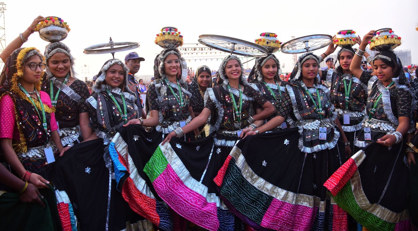 वृंदावन स्थित डिफेंस एक्सपो ग्राउंड में 19वें भारत स्काउट्स एंड गाइड्स के वार्षिक सम्मेलन जंबूर